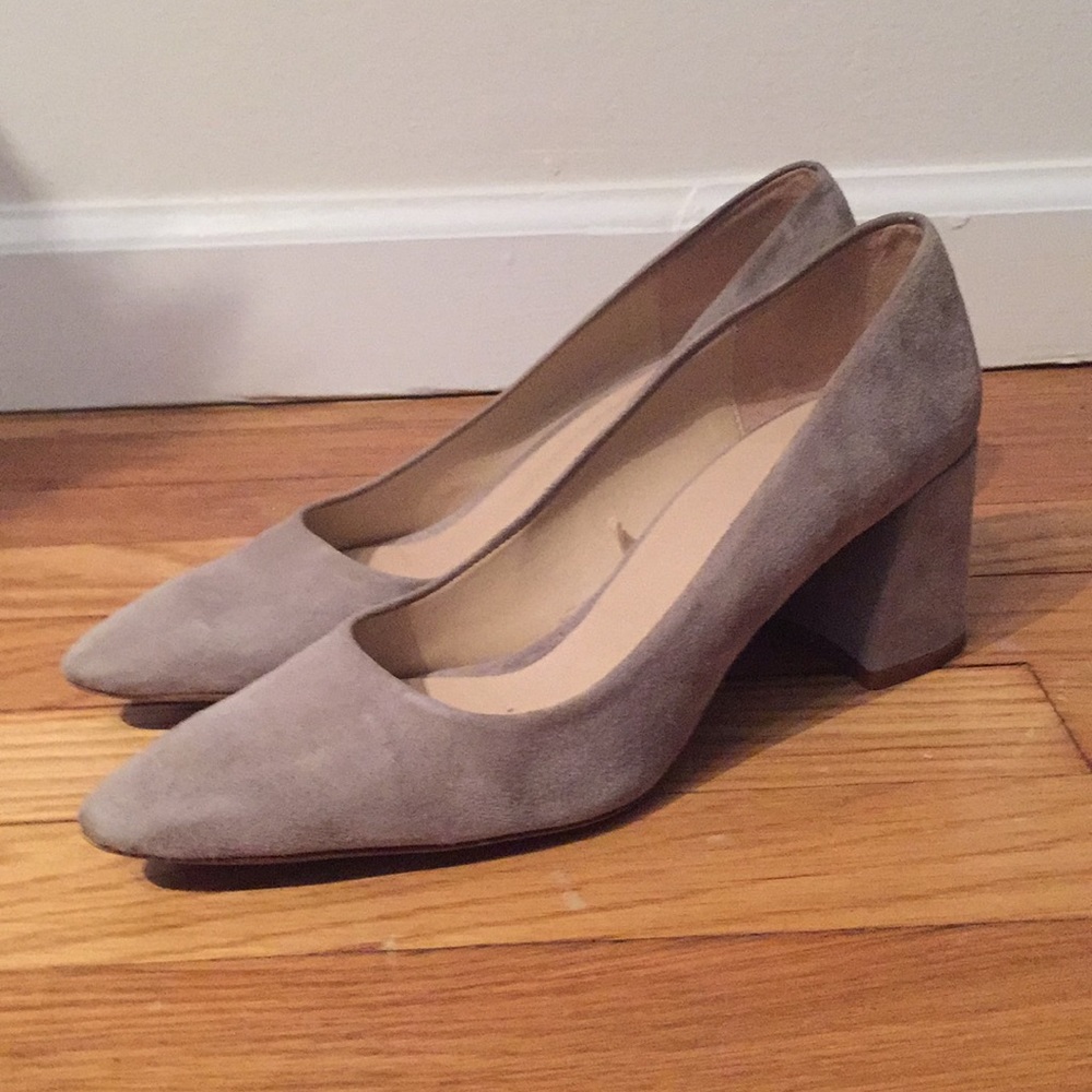 Zara Suede Heels